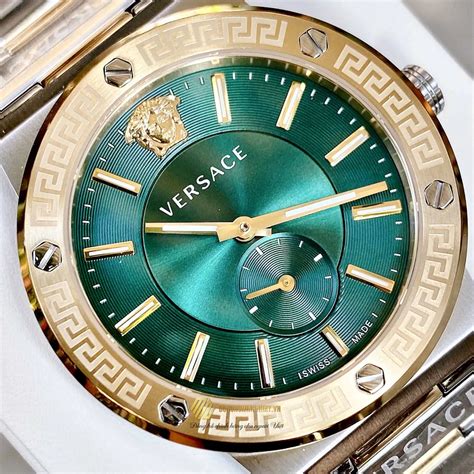 Versace VEVI00420 Greca Logo 41mm 5ATM Mens watch cheap .